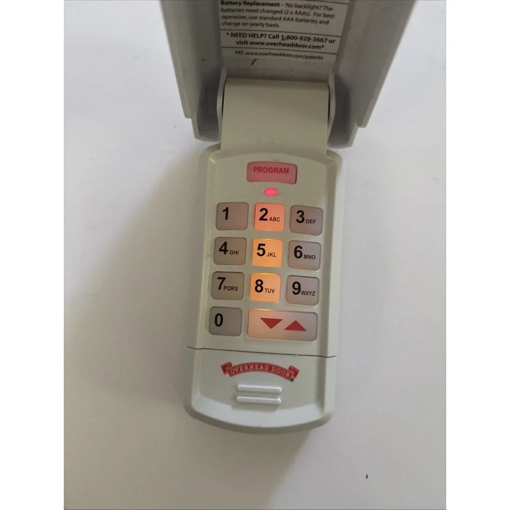 Genie GUK-R Wireless Universal Garage Door Opener Keypad, Compatible with...